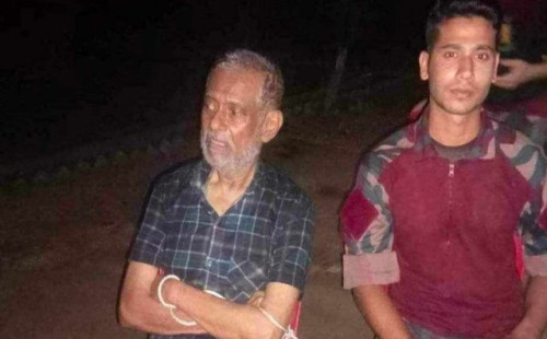 সীমান্ত থেকে সাবেক বিচারপতি শামসুদ্দিন চৌধুরী মানিক আটক 