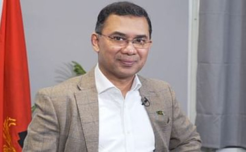 বন্যার্তদের সহায়তায় রাজনৈতিক-ধর্মীয় পরিচয় না দেখার আহ্বান তারেক রহমানের 