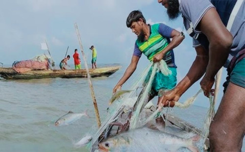আগামীকাল থেকে ২২ দিন মাছ ধরা বন্ধ। 