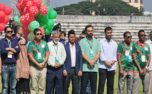 আমরা ক্রীড়াঙ্গনের বাংলাদেশ গড়বো : আমিনুল হক 