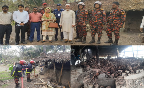 কাঠ পুড়িয়ে কয়লা তৈরির অবৈধ চুল্লি নির্মূলে পরিবেশ অধিদপ্তরের দিনভর অভিযান 