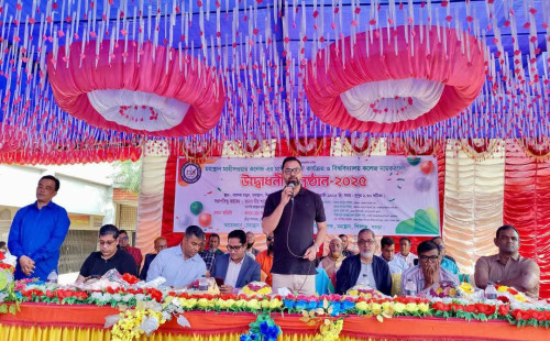 নতুন রূপে বগুড়ার মহাস্থান কলেজের উদ্বোধন করলেন আমিনুল  হক 