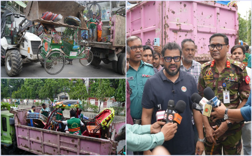 অবৈধ ব্যাটারি চালিত  রিকশার চার্জিং পয়েন্ট ও উৎপাদনের ওয়ার্কশপ বন্ধ করা হবে 