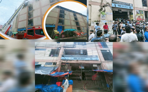 গুলিস্তানে সুন্দরবন স্কয়ার মার্কেটের সিঁড়ি, হাঁটা-চলার পথ, লিফট, টয়লেট সবখানে অবৈধ দোকান 