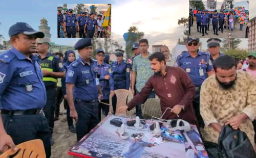 পর্যটন দিবস ও দুর্গাপূজা উপলক্ষে সৈকতে হকার উচ্ছেদে ট্যুরিস্ট পুলিশের অভিযান 