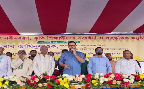 বিদ্যালয়ে খেলাধুলা বাধ্যতামূলক করার ঘোষণা আমিনুল হকের 