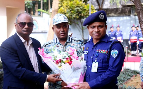 বাংলাদেশ পুলিশের ডিআইজি (অডিট অ্যান্ড ইনস্পেকশন) মহোদয়ের রাঙ্গামাটি পার্বত্য জেলা আগমন 