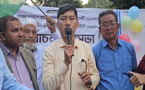 কাপ্তাইয়ে ধানের শীষের পক্ষে দীপেন দেওয়ানের গণসংযোগ ও পথসভা 
