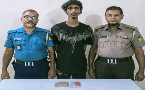 টঙ্গীতে ২০০ পিস ইয়াবা ও ২৫ গ্রাম হেরোইনসহ মাদক কারবারি গ্রেফতার 