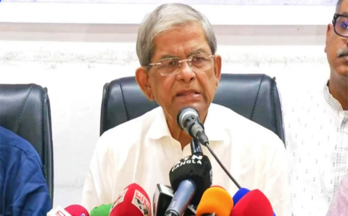 বর্তমান অন্তর্বর্তীকালীন সরকারের রোডম্যাপ নিয়ে ধোঁয়াশা কাটেনি: মির্জা ফখরুল 
