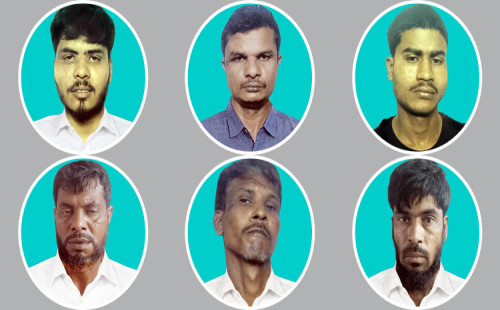 সেনাবাহিনীর লেফটেন্যান্ট তানজিম ছারোয়ার নির্জন (২৩) নিহতের ঘটনায় জড়িত ছয়জন আটক। 
