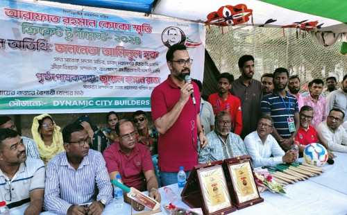 আওয়ামীলীগকে পুর্নবাসন করার অপচেষ্টা করছে সরকার: আমিনুল হক। 