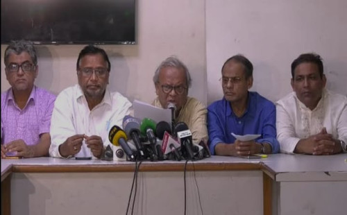 বন্যা পরবর্তী দুর্ভোগ নিরসন করতে সরকার তৎপর নয় : রুহুল কবির রিজভী। 