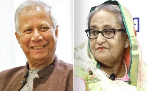 পুরো দেশ শেখ হাসিনার বিরুদ্ধে ছিল। 