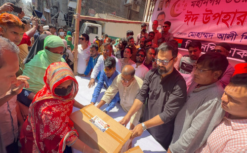 জনগনের অধিকার প্রতিষ্ঠায় ঐকবদ্ধ থেকে সব ষড়যন্ত্র মোকাবিলা করতে হবে  - আমিনুল হক 