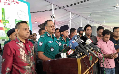 ঈদ জামাতের নিরাপত্তায় ১৫ হাজার ডিএমপি কমিশনার শেখ মো. সাজ্জাত আলী 