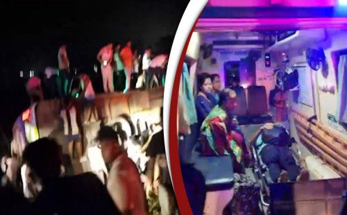 ভারতের উড়িষ্যায় বাংলাদেশি পর্যটক বহনকারী একটি বাস উল্টে আহত ১৫ নিহত ১ 