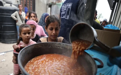 গাজায় সব খাবার শেষ 