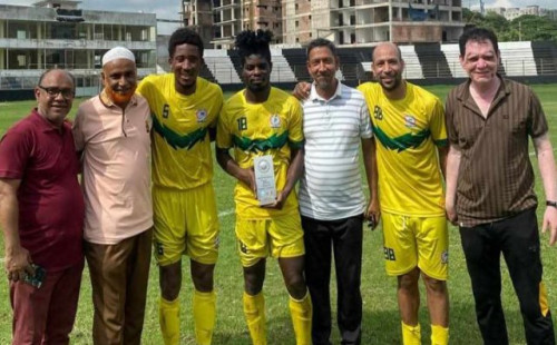 দুই গোলে এগিয়ে থাকা চ্যাম্পিয়ন মোহামেডানকে হারালো রহমতগঞ্জ 