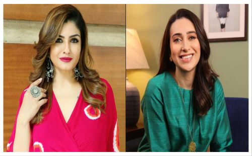 ইন্ডিয়ান শুটিং এর সেটের সময়   কারিশমার সঙ্গে মারামারি নিয়ে যা বললেন রাভিনা 