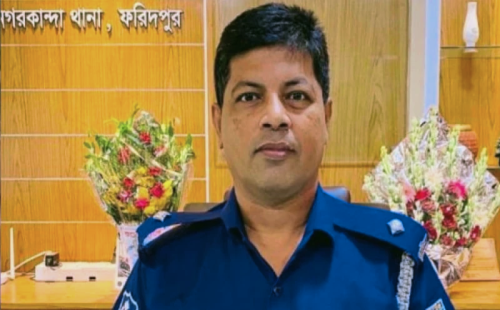 ওসি  সফর আলীকে প্রত্যাহার 