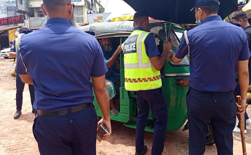 ওসমানীনগরে হাইওয়ে পুলিশের অভিযানে ২৪ মামলা, ৮০ হাজার ৫০০ টাকা জরিমানা 