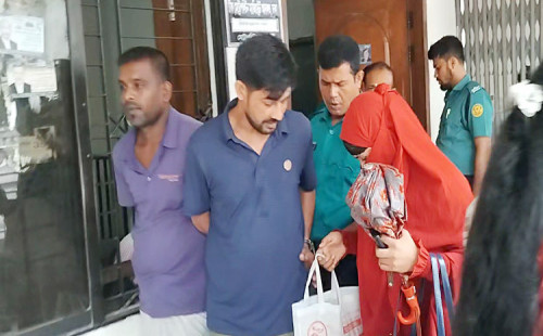 ব্যবসায়ীকে গুলি করে ২২ লাখ টাকা ছিনতাইয়ের ঘটনায় করা মামলায় দুই আসামিকে কারাগারে 