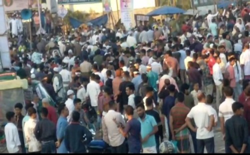 ধানের শীষ*ধান লাগা শ্লোগানে মুখরিত নরসিংদী জেলা শিবপুরে... 