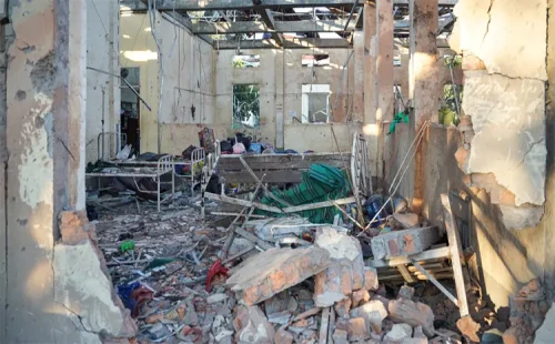 মিয়ানমারে হাসপাতালে জান্তার বিমান হামলায় নিহত ৩১ 